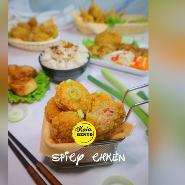 

Spicy Chicken Bento Frozen Homemade Isi 15