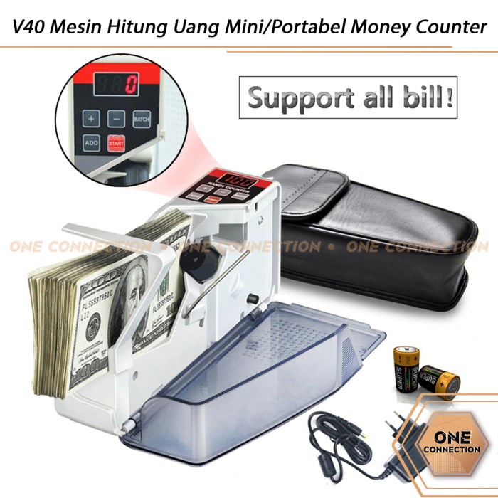 

Terlaris V40 Mesin Penghitung/Hitung Uang Mini Portabel Money Counter/Counting SALE