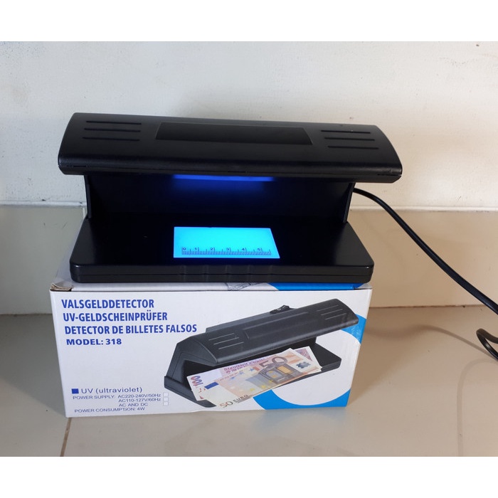 

Terlaris Alat pendeteksi Uang Palsu 318/ alat sensor uang 318 SALE