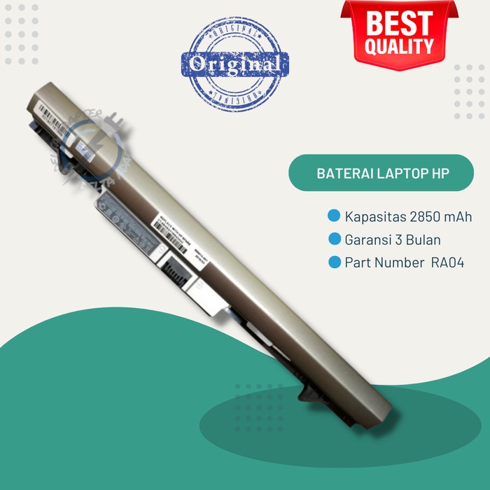 Baterai Batre Laptop HP book 430 430-G1 430-G2 RA04