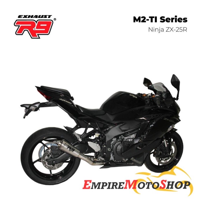 Banyak Dicari Knalpot R9 M2 Kawasaki Zx 25 R Zx25R Fullsystem Titanium