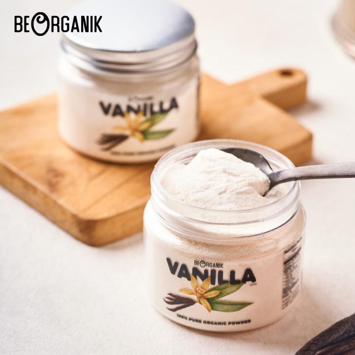 

Ready Stok" Beorgank Vanilla Essence Powder / Perisa Vanila Bubuk 80Gr