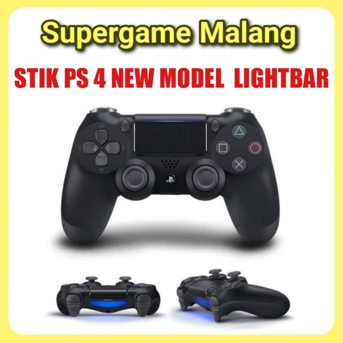 TERLARIS Stik PS4 Ori Mesin PS 4 Original Dualshock Wireless Controller Game