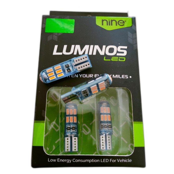JTTOP" LUMINOS LAMPU LED SENJA T10 / BOHLAM LED LAMPU KOTA MOTOR DAN MOBIL