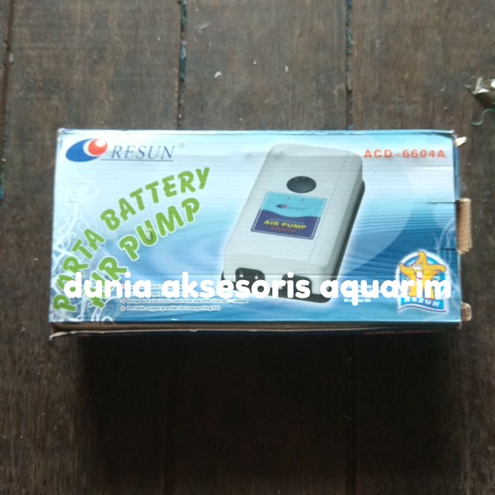 RESUN ACD-6604A ACD 6604 air pump aerator 4 lubang
