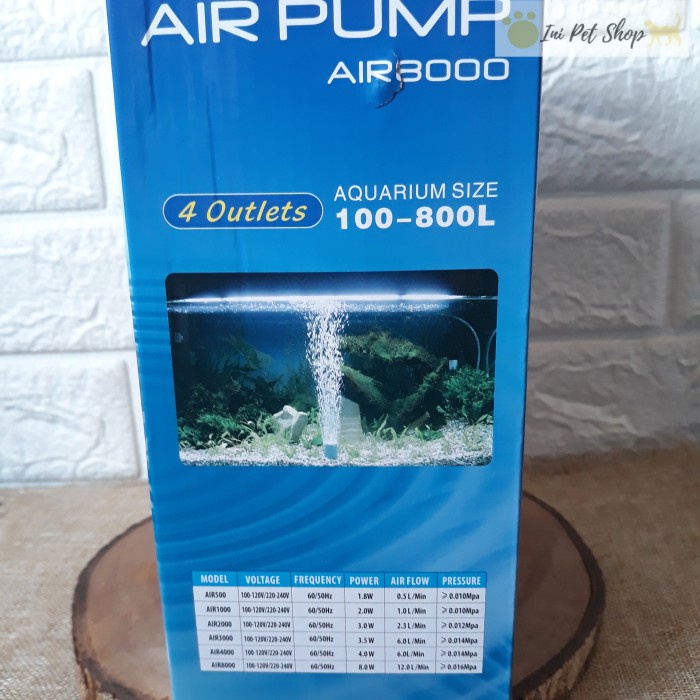 RESUN AIR8000 POMPA UDARA / AIR PUMP RESUN AIR8000