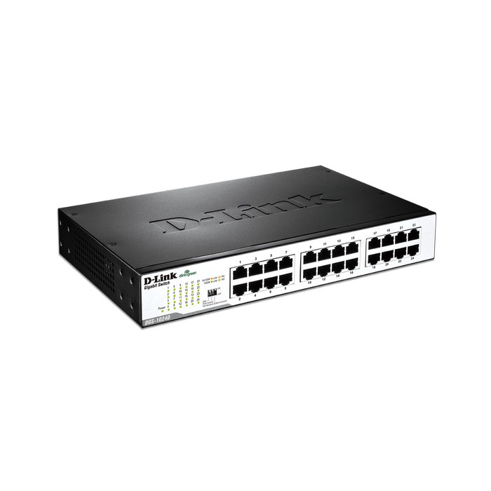 SWIT HUB 24 PORT DLINK GIGABIT 10/1000 DGS-1024C METAL
