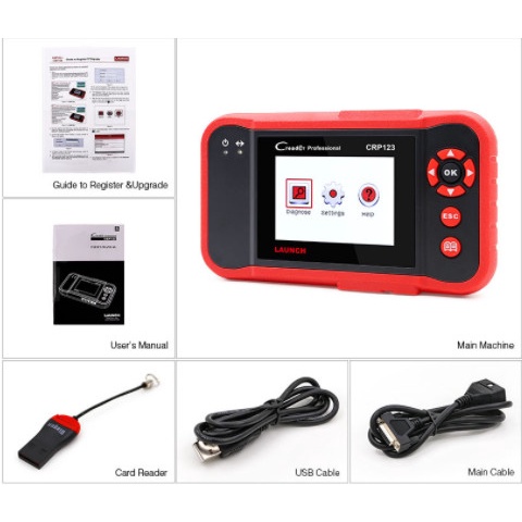 Terpopuler Launch Creader Crp123 Code Scanner Creader Crp123/Vii+ Multi Brand