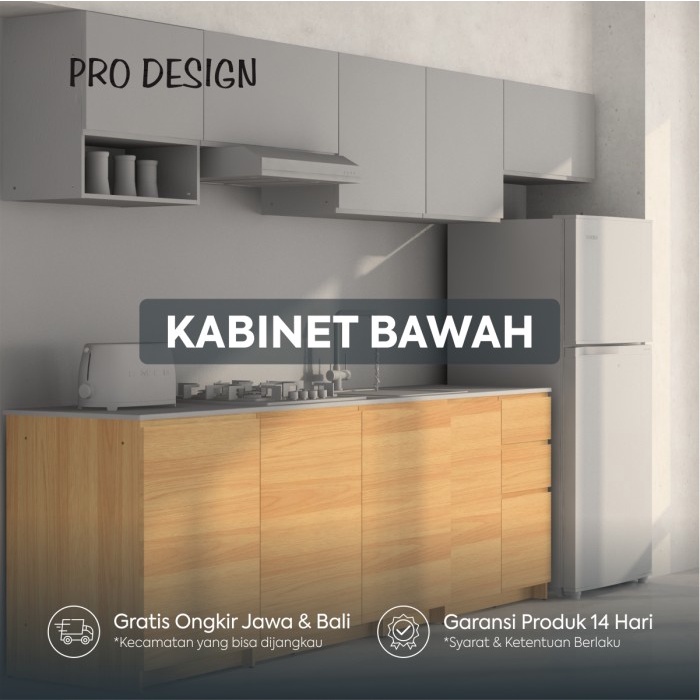 SALE Pro Design Eureka Kitchen Set / Kabinet Dapur / Rak Bawah Dapur / Lemari Dapur