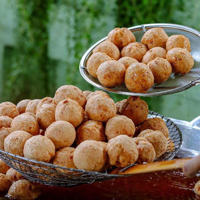 

terbaru !!! [paket hemat mix 3] basgor ori, cakwe udang & tahu walek, makanan instan, halal, khas