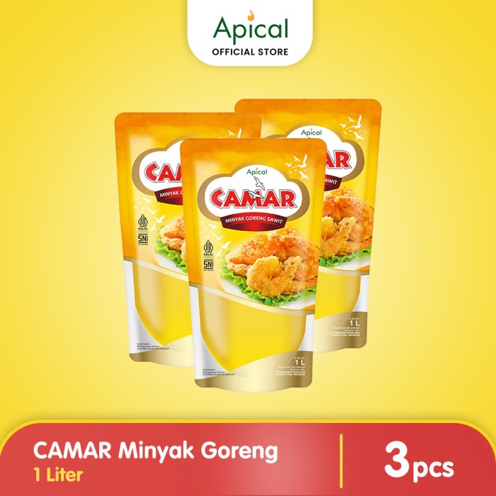 

Camar Minyak Goreng Standing Pouch 1L - 3Pcs