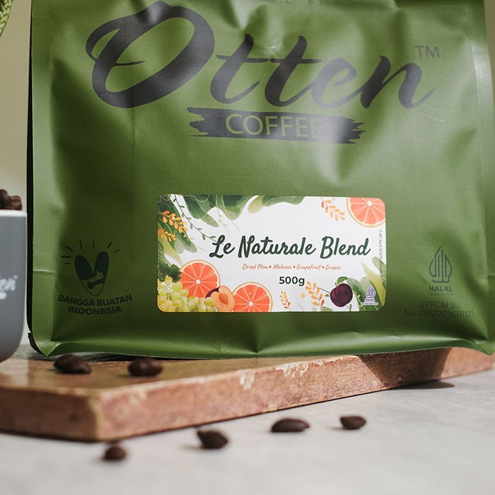 

Le Naturale - Kopi House Blend 500gr - Commercial Blend - Biji / Bubuk Kopi Otten Coffee