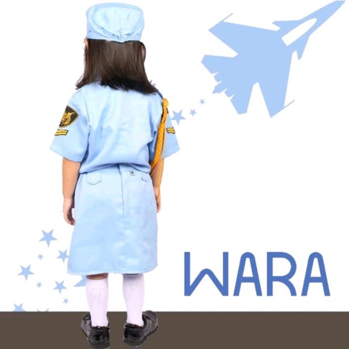 READY STOK SERAGAM BAJU PROFESI ANGAKATN UDARA WANITA/ WARA/ TNI AU READYY