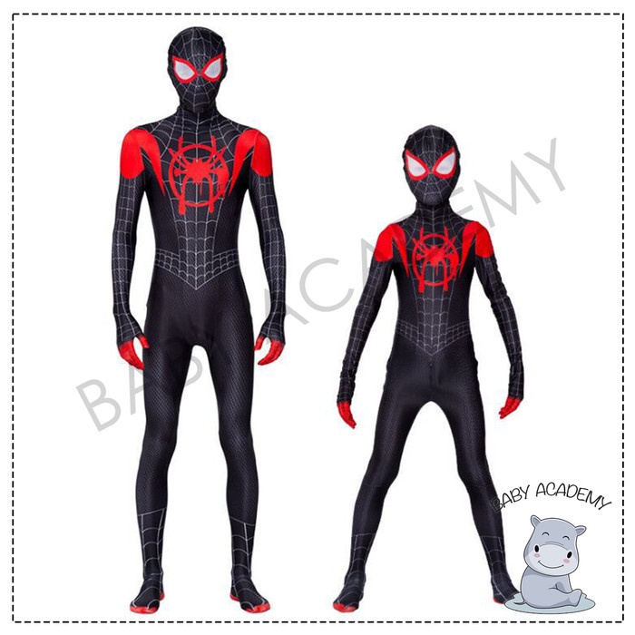 SALE TERHOTT KOSTUM SPIDERMAN LENGKAP TOPENG ANAK LAKI LAKI DEWASA PREMIUM IMPORT READYY