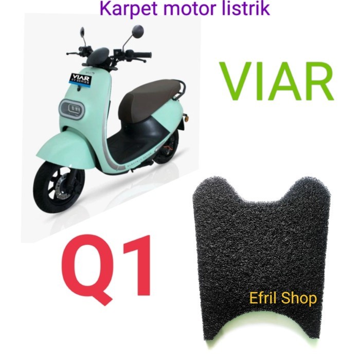 Karpet sepeda motor listrik VIAR Q1