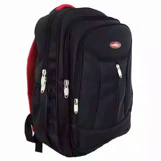 Top Bag Pack Polo Resleting Tengah, Tas Ransel Polo, Tas Pria, Tas Murah Terlaris