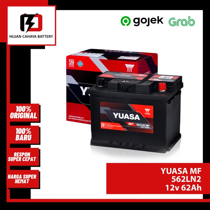 Terpopuler Aki Mobil Yuasa Mf Din562Ln2 / Din562Ln2 /562Ln2 - Aki Alphard 2017 Up