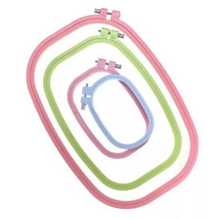 

Rectangular Plastic Embroidery Hoop - Pemidangan Persegi Panjang