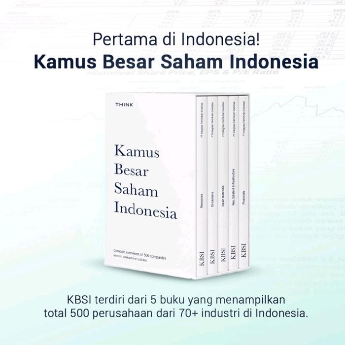 

SALE !!! THINK - BUKU KAMUS BESAR SAHAM INDONESIA (KBSI) READYY