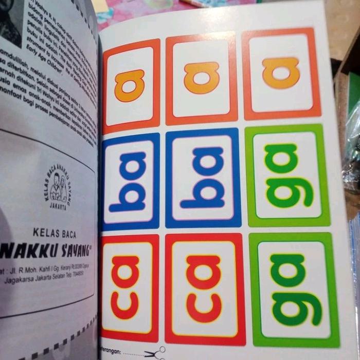 

SALE !!! BUKU ABACAGA ANAK FULL COLOUR / CARA PRAKTIS BELAJAR MEMBACA UNTUK ANAK USIA 4 - 6 TAHUN