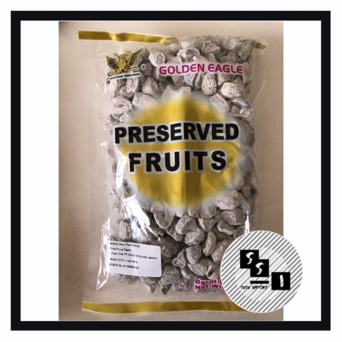 

Golden Eagle Preserved Fruits/ Manisan Buah Plum/ Candy Kiamboy 500Grm