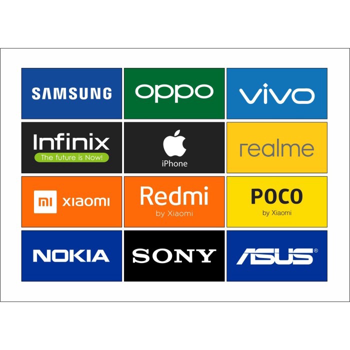 STIKER VINYL NEON BOX & TEMPELAN ETALASE KONTER MERK HP