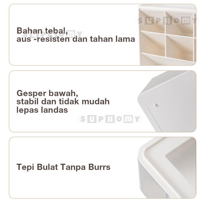 

Tempat Pensil Kotak Pensil Organizer Stationery Meja Laci Mini Kotak Alat Tulis Desktop Organizer