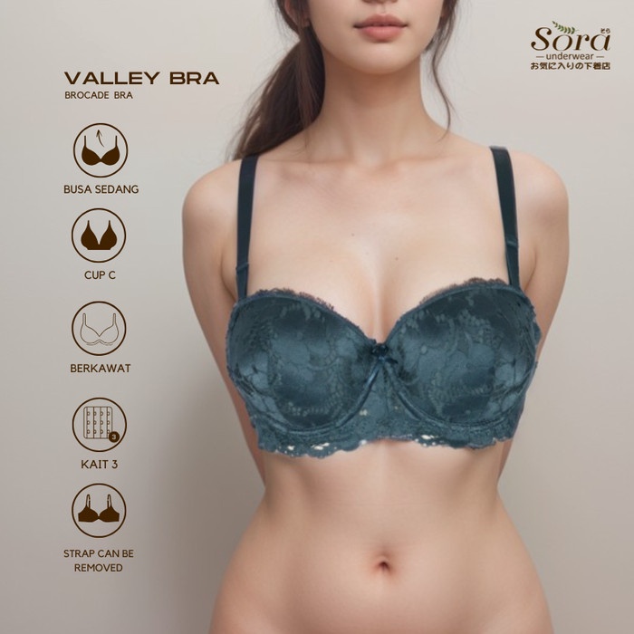 EKSLUSIF push up bra bh pakaian dalam wanita kawat sexy jumbo brokat 9810/9819