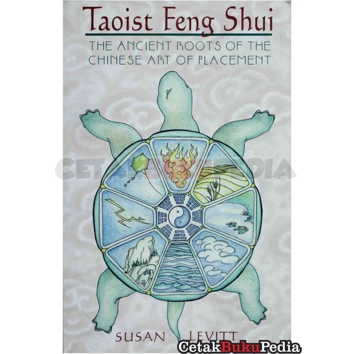 Fisik Buku Taoist Feng Shui Ancient Roots Chinese Art Placement Hitam Putih