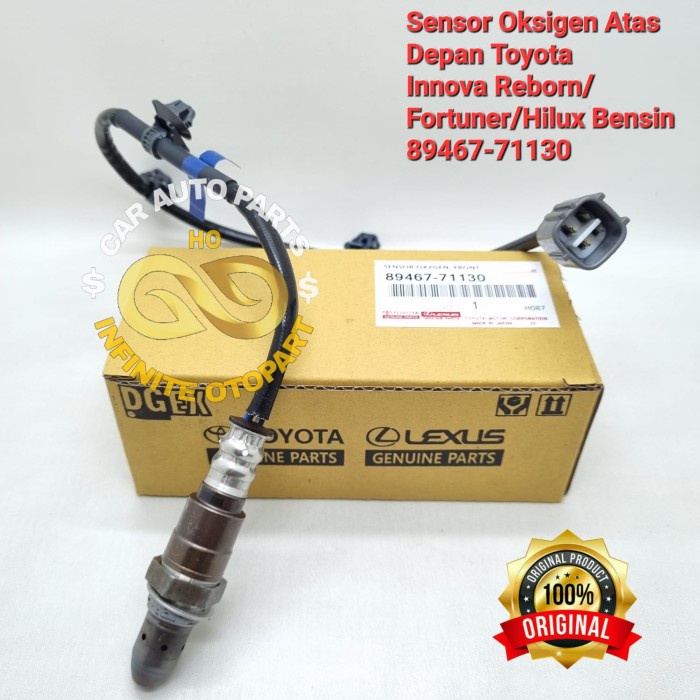 Sensor Oksigen O2 Depan Atas Toyota Innova Reborn Fortuner Bensin
