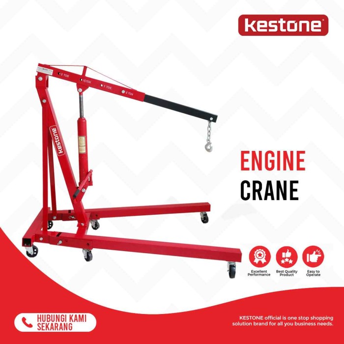 ENGINE CRANE - SHOP CRANE ALAT PENGANGKAT MESIN MOBIL