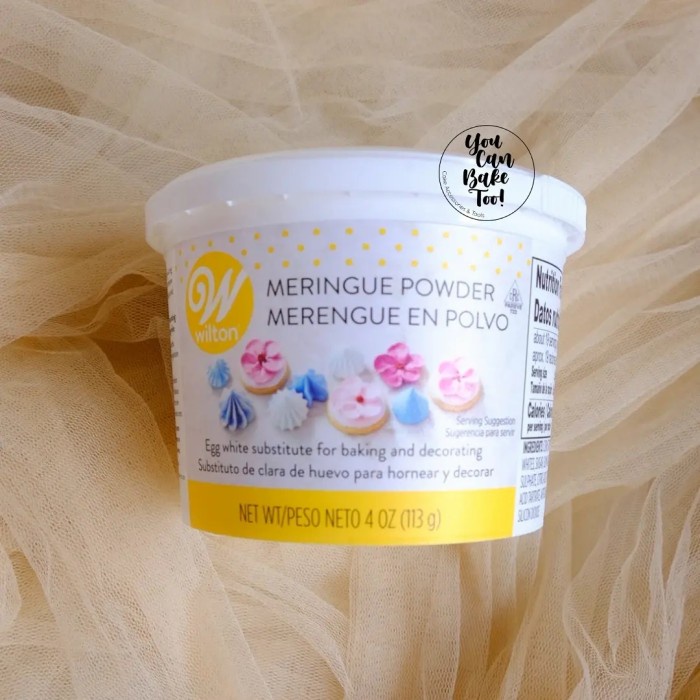 

Ready Stok" Meringue Powder Wilton 4 Oz