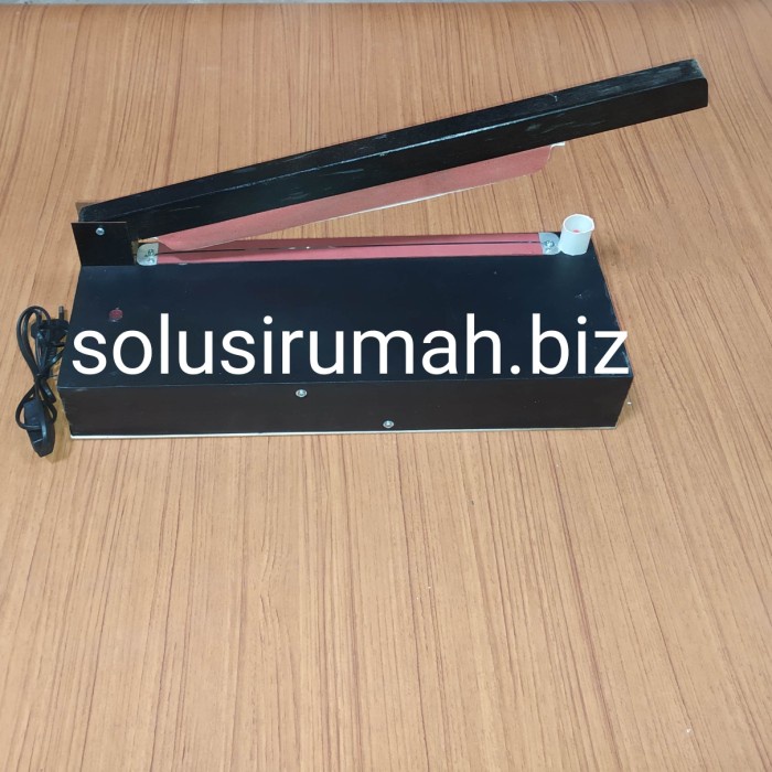 paling diminati] PRESS PLASTIK 300MM BODY KAYU IMPULSE SEALER PRES PEMANAS