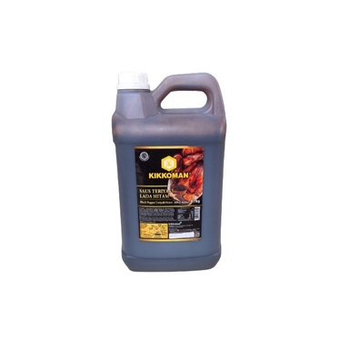 

Kikkoman Teriyaki Lada Hitam Sauce Halal Jerigen 5L