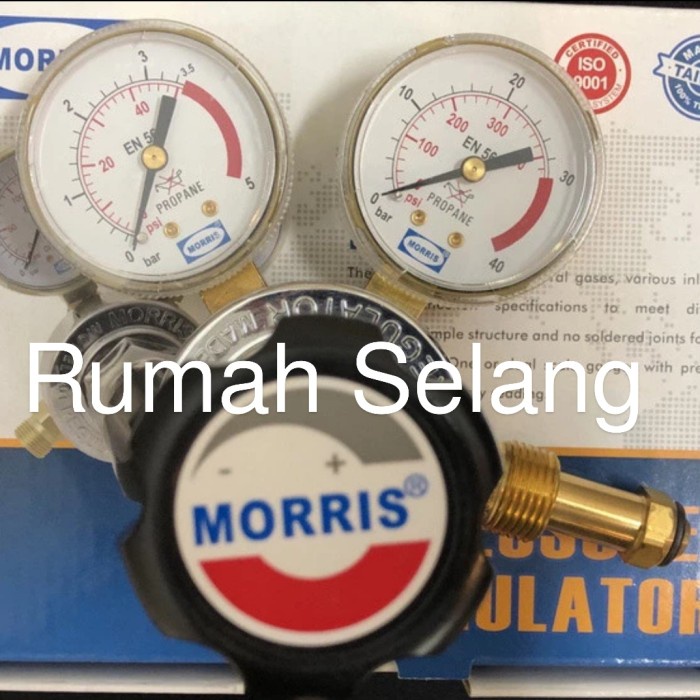 Regulator Gas LPG 50 KG Morris / Regulator Las 50 kg / Regulator Ayam