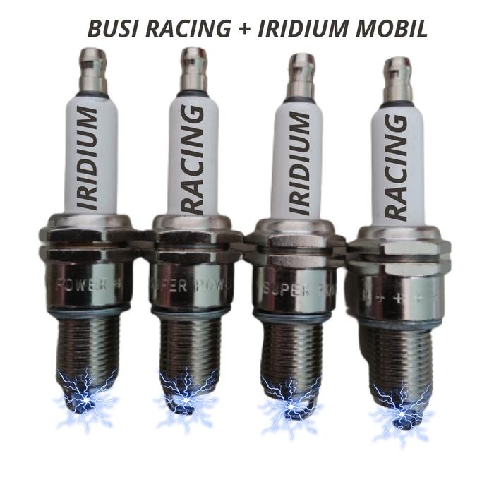 Hemat [4Pcs] Busi Racing Mobil Kijang/Carry/Colt/Katana/Jimny/Forsa/Escudo