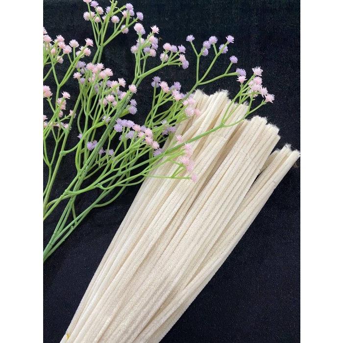 

~^~^~^] 10 PCS KAWAT BULU MERCY/PIPE CLEANER WARNA-WARNI 30CM #2