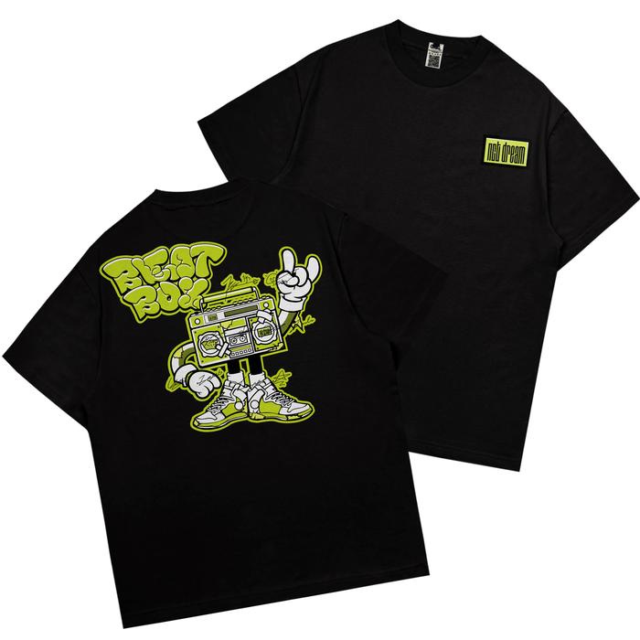 NEW Baju Distro Cowok NCT Dream Beat Box Kaos Distro Original Katun Baju Big Size Pria Wanita Kece