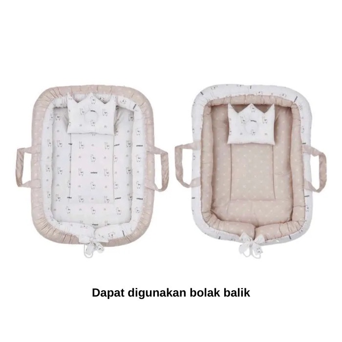 Omiland Kasur Bayi Serut - Kasur Kelambu Bayi Serut Bantal