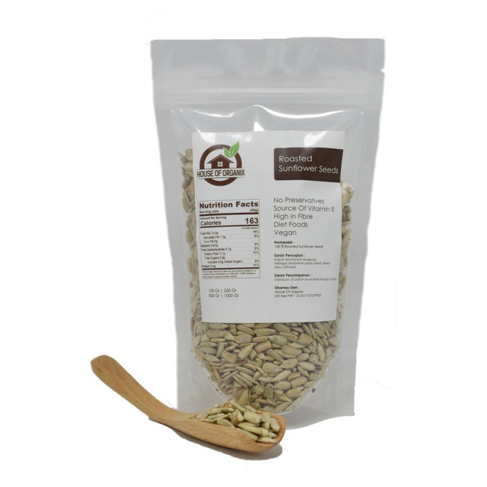 

Roasted Sunflower Seeds ( Biji Bunga Matahari Panggang )) 500 Gr