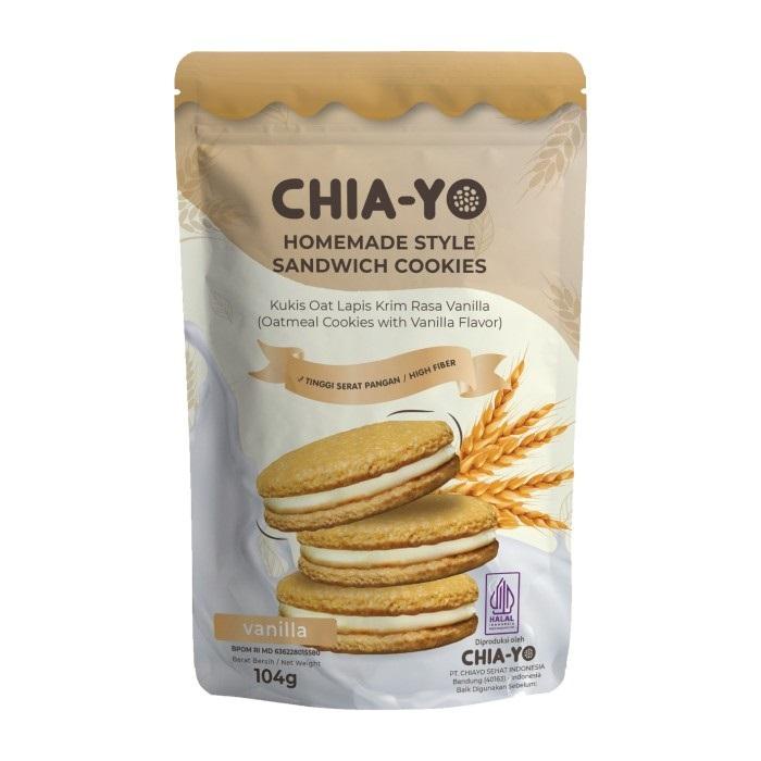 

Chia Yo Sandwich Cookies Matcha 85R / Kukis sugar-free