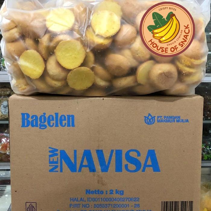 

1 Kg Bagelen Mirasa NAVISA roti kering butter manis