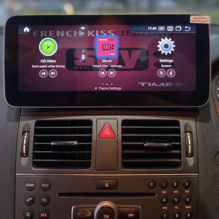 Terbaik W204 C-Class 2008-2010 Android 7 Head Unit