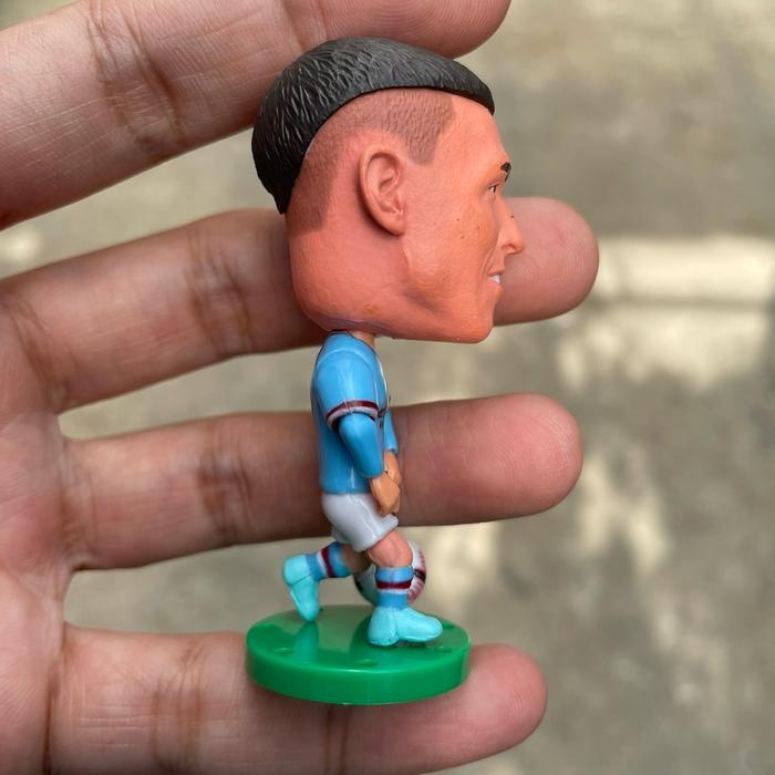 SALE  FIGURE MINIATUR PEMAIN BOLA : ERLING HAALAND - KEVIN DE BRUYNE - IKER GUNDOGAN - RAHEEM
