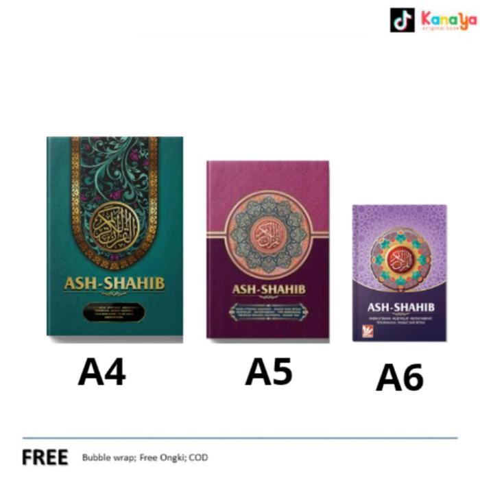 

Produk Terbaru Mushaf Al-Quran Madinah Rasm Utsmani Ash Shahib A4 A5 A6 Terjemah Packing Aman