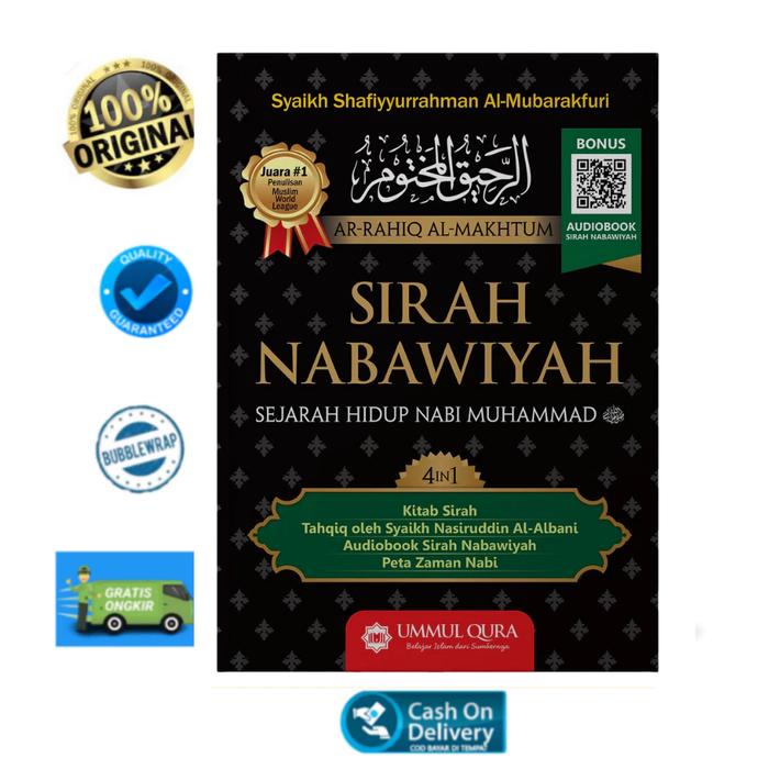 

Diskon [Gratis Ongkir & Bisa Cod] Buku Sirah Nabawiyah Hard Cover : Sejarah Hidup Nabi Muhammad