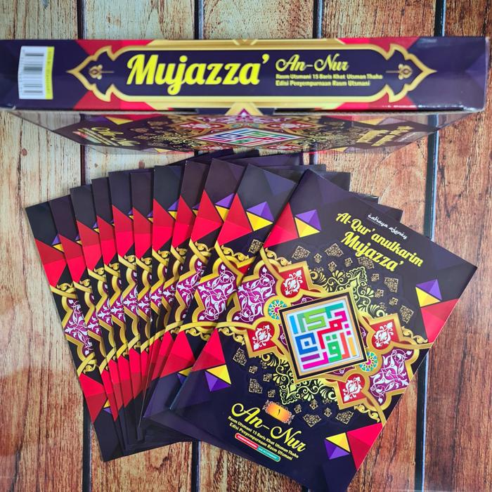 

Terbaru!! Al Quran Mujazza Perjuzz An-Nur Kertas Hvs Warna B5 Alquran Cod