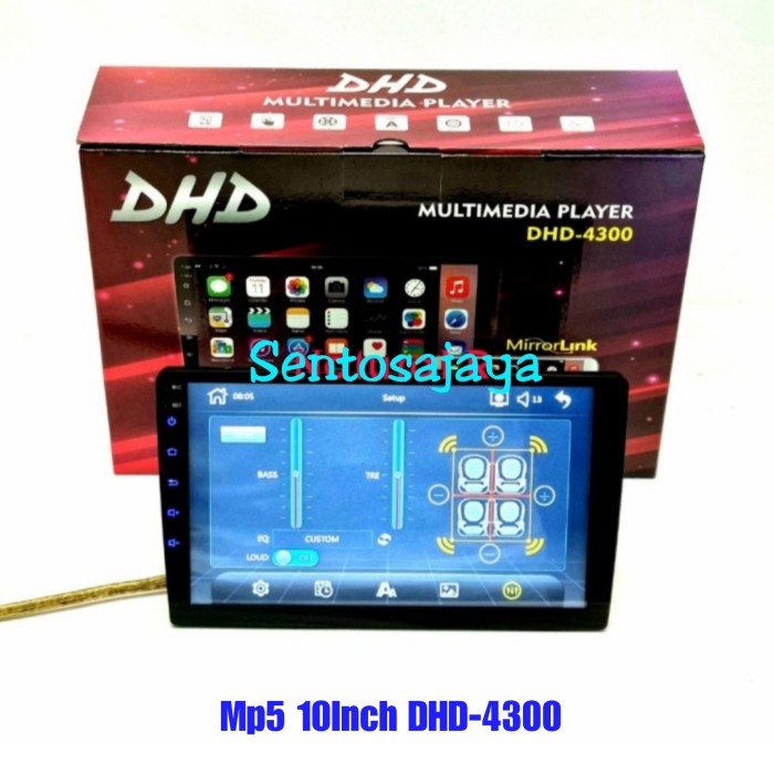 Mantab Head Unit Mp5 10 Inch Dhd-4300 Deckless Mirrorlink