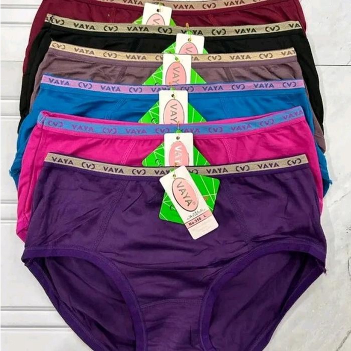 SALE PROMO PROMO 3 PCS - 6 PCS & 12 PCS CD WANITA BAHAN KATUN MERK VAYA 358 / NYAMAN LEMBUT ELASTIS
