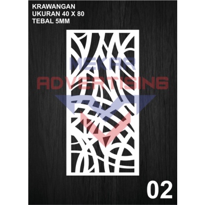 Terlaris Krawangan Pvc Board / Ornamen Pvc Foam Board Tebal 5Mm / Ornamen Dinding / Dekorasi Hiasan